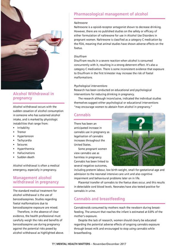 Substance Use Disorders in Pregnancy 2