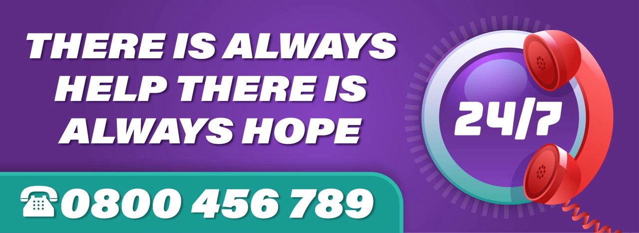 Suicide Prevention Contact Banner
