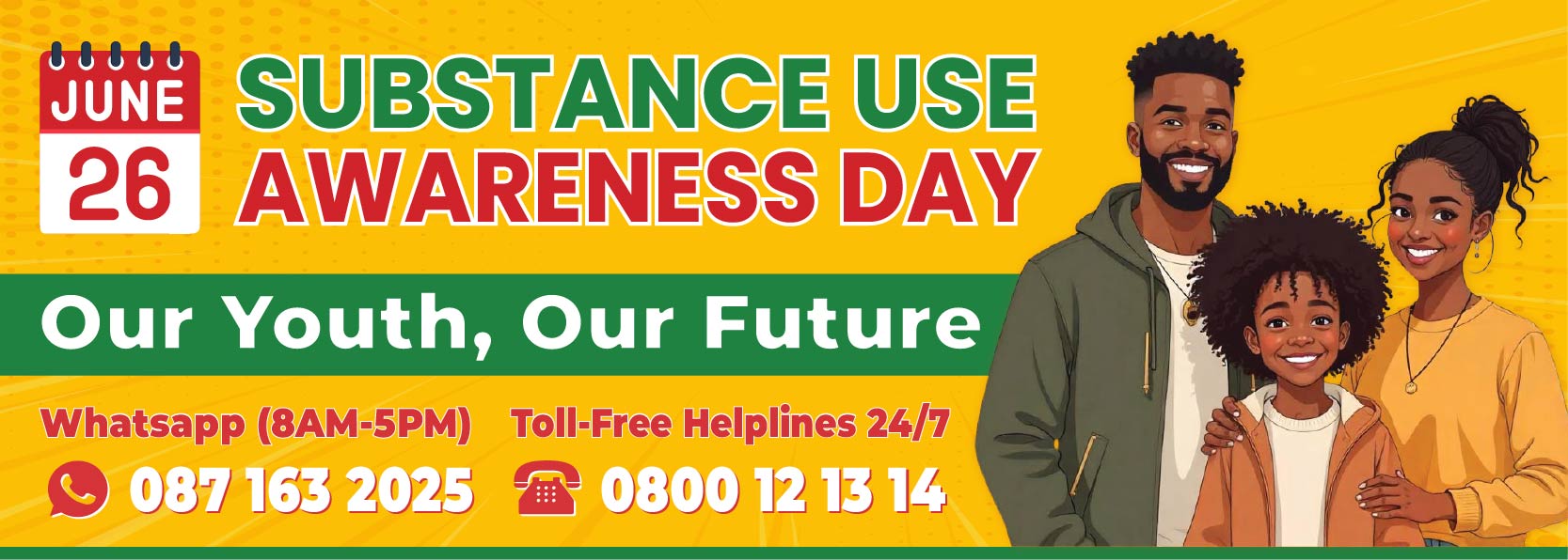 Substance Use Day Banner