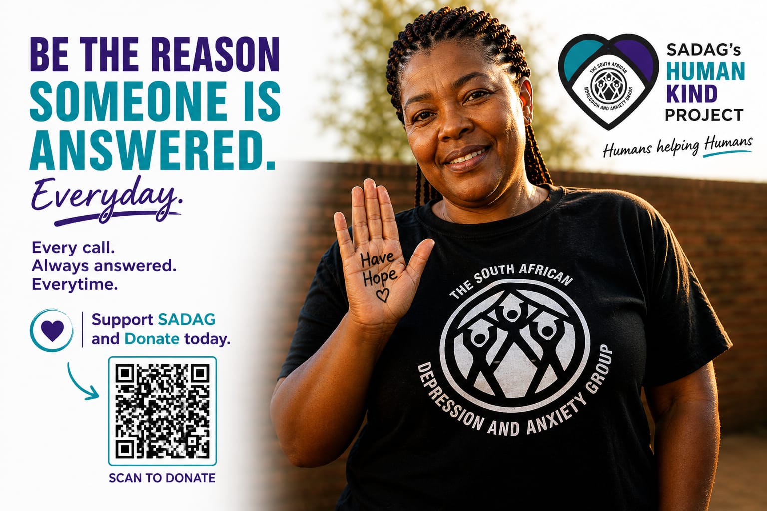 Donate to SADAG