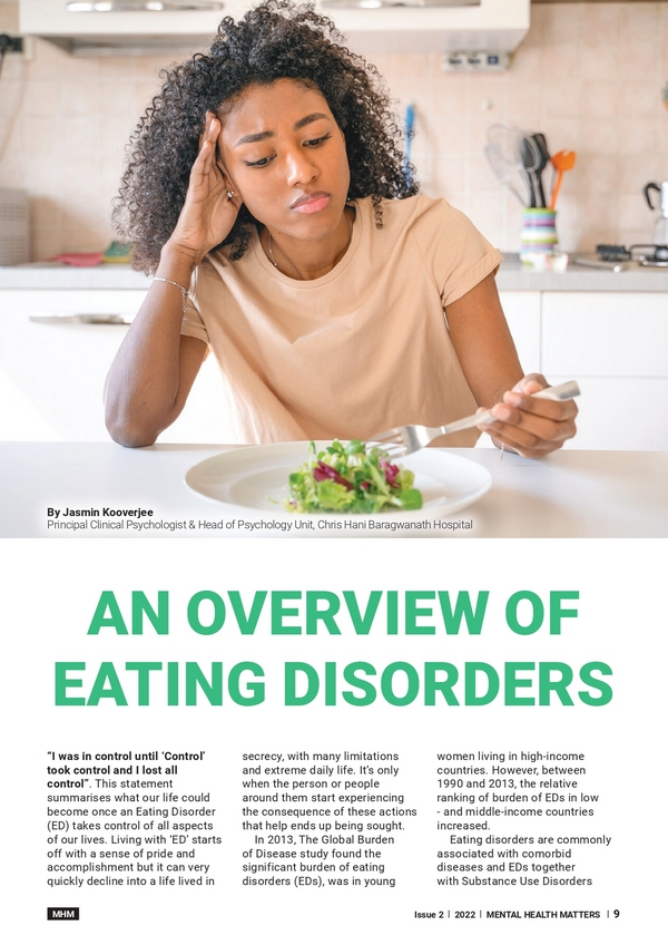 An overview of eating disorders