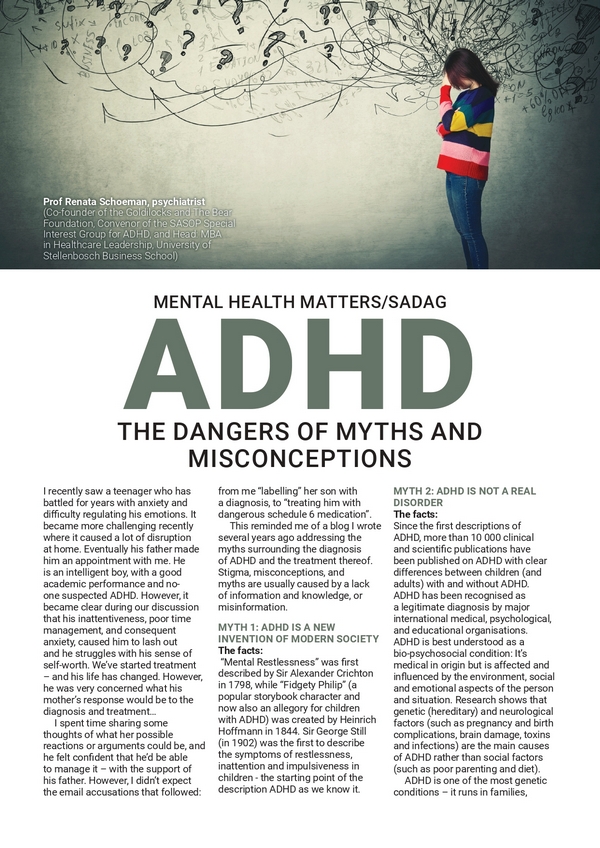 ADHD - The dangers of myths and misconceptions