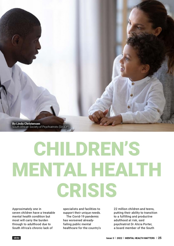 Children's Mental Health Crisis