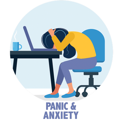 panic anxiety icon